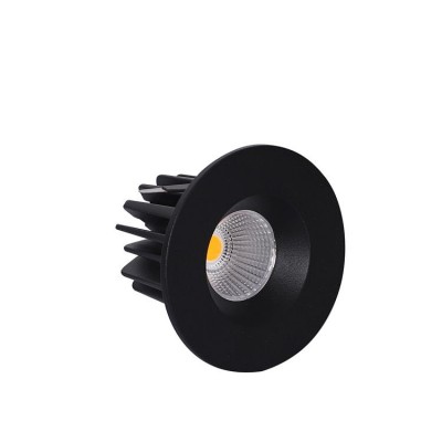 Hot selling balck color 6W 7W 8W IP20 IP65 55mm cutout narrow beam led spot light small spot lights mini led spot light