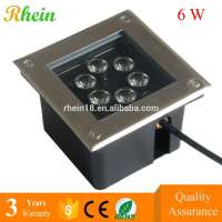 Best price Bridgelux chip IP65 waterproof 1w 4w 5 w 6 watt 36 watt LED Inground Light Square RGB