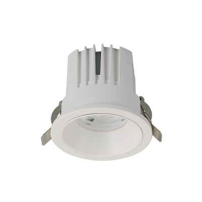 factory direct sale good quality round square die-casting aluminum 12W recessed COB ceiling downlight led