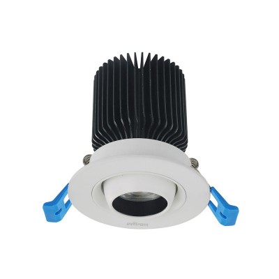 factory direct sale good quality round square die-casting aluminum 10W led ceiling recessed COB downlight